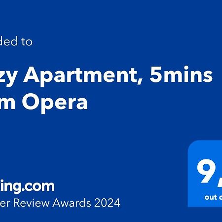 Cozy Apartment, 5Mins To Opera 리비프 외부 사진